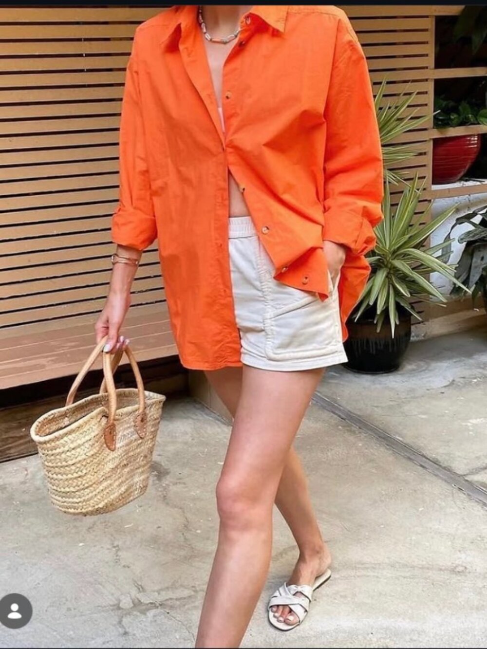 NWT DONNI Pop shirt in Papaya Size: XSM